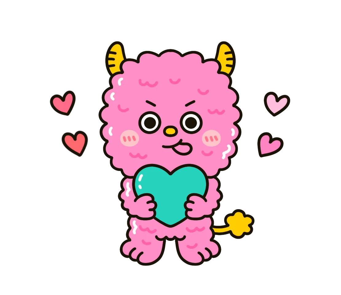 恋愛モンスター 64タイプ恋愛診断キャラクター