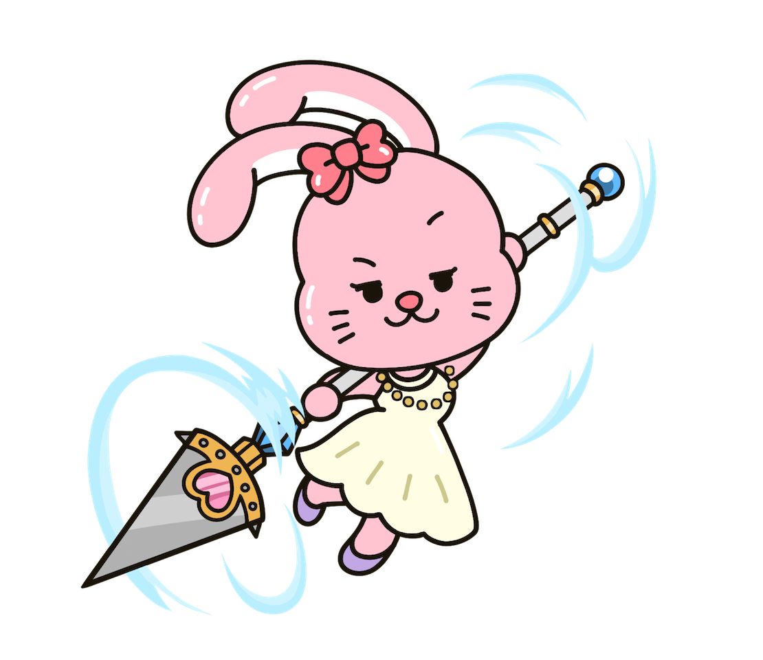 モテちゃっかりうさぎ 64タイプ恋愛診断キャラクター